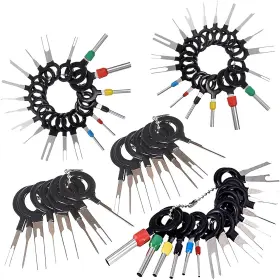 13373 Brand Cpwufiyd 70 Pcs Terminal Removal Key Tool Pin Extractor Puller Repair Remover Black