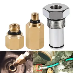 Buqp0199 Bu-auto 6.0 Hpop Ipr Valve Air Test Fitting Tool And Oil Rail Adapters Fits For Ford 6.0l