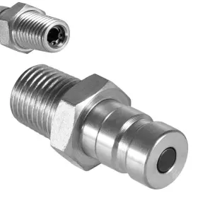 Caqp1134 Ca-auto Pd343 Series Steel Test Port Diagnostic Equipment Male Pipe Thread 1/4 Inch -18 Nptf