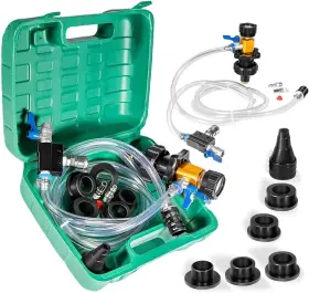 Caqp1895 Ca-auto 24444 Coolant System Refiller Kit 5 Adapters Eliminate Trapped Air Test Radiator