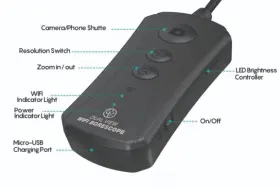 Cal-86 Cal-van Tools Dual View Wifi Borescope Brand New 1080hd Hi-res/led
