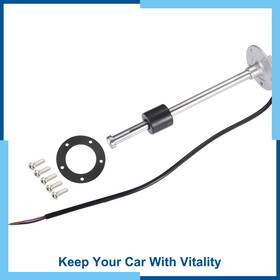 Carpopart 683007290751 241mm Boat Fuel Sending Unit Marine Gas Water Level Gauge Sensor 240-33ohms