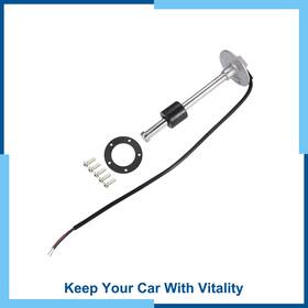 Carpopart 683007290775 190mm Boat Fuel Sending Unit Marine Gas Water Level Gauge Sensor 240-33ohms