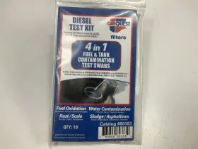 Carquest 765809893832 89383-testkit 4 In 1 Diesel Fuel And Tank Contamination Test Swabs