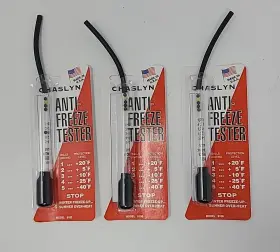 Chaslyn 076094061005 5 Pack Antifreeze Tester Made In Usa Coolant Compare To Prestone
