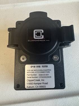 Clippercreek 0500-03-001 Cp-50 Evse Tester