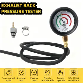 Mmt2118460-1 Cmtool Auto Exhaust System Back Pressure Tester Meter Gauge Test Tool Kit With 6-foot Hose