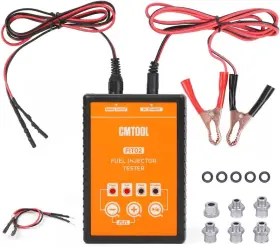 Mmt457 Cmtool Auto Fuel Injector Tester Cleaner Kit 6pcs Adapters Diy Cleaning Tool