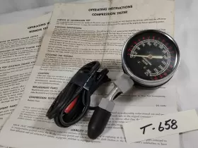 Dt-401 Colette Electric Co. Vtg Combo Tach-dwell Tester Detroit Mi 657