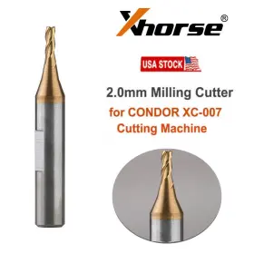 Hksl258-b Condor 2.0mm Milling Cutter For Xc-mini/xc-007/xc-002/dolphin Xp005 Machine
