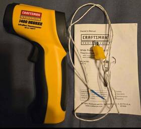 Craftsman 81998 Professional Infrared Thermometer 1400 Degrees