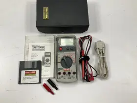 82324-u Craftsman Used - Professional 82324 Pc Interface Autoranging Multimeter Ac/dc
