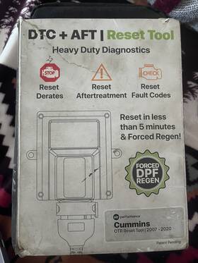 Cummins Aa00016037 Dtr Aft Regen Reset Tool Heavy Duty Diagnostics. Otr 2007-2020