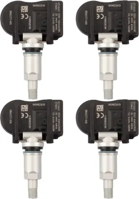 Bbm2-37-140b Dasbecan Set Of 4 Tpms Tire Pressure Monitoring System Sensor Black