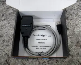 Dbcx10u Dashlogic New Dashbridge Cx J2534 Canbus Vehicle Network Interface