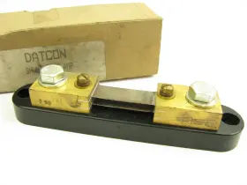07598-00 Datcon 100 Amp Shunt For Heavy Duty Ammeters