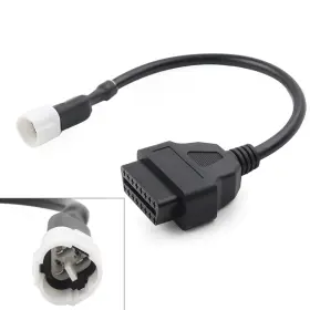 Obd2 Dictorcoltd 550748600609 3pin To 16pin Diagnostic Scanner Adapter Cable For Yamaha Yzf-r125 Mt-125