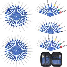 Dinyo Bianb-86 86pcs Terminal Removal Tool Kit - Blue Electrical Wire Connector