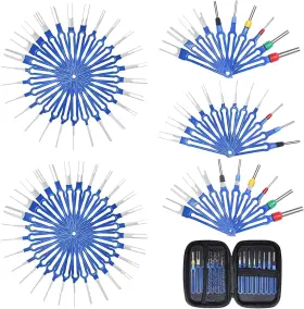 Bianb-86 Dinyo 86pcs Terminal Removal Tool Kit - Blue Electrical Wire Connector