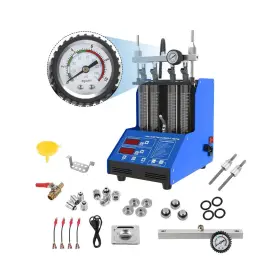 Duoyi 728990665633 Fuel Injector Cleaner Machine 4-cylinder Ultrasonic Tester Clea