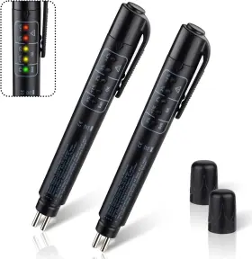 Ecocstm-bft-02 Ecocstm 2 Pcs Brake Fluid Tester Moisture Liquid