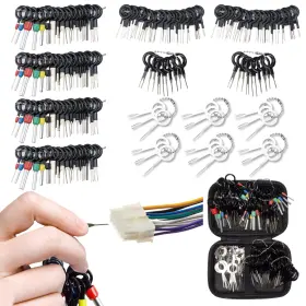 Ecocstm-tzq-146 Ecocstm 146 Pcs Terminal Removal Tool Kit Depinning Electrical Pin