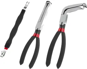 As-001 Elixirouge 3pcs Electrical Connector Disconnect Tool Set Includes 37960 60 Angle