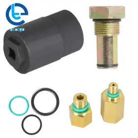 623484 Etecgo High Pressure Oil Pump Ipr Valve Air Test Fitting Tool For Ford 6.0l Powerstroke
