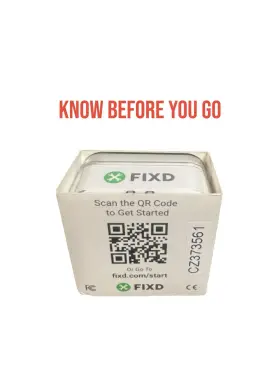 Cz373561 Fixd Inch Obd2 Car Diagnostic Sensor - Bluetooth Vehicle Scanner New In Box