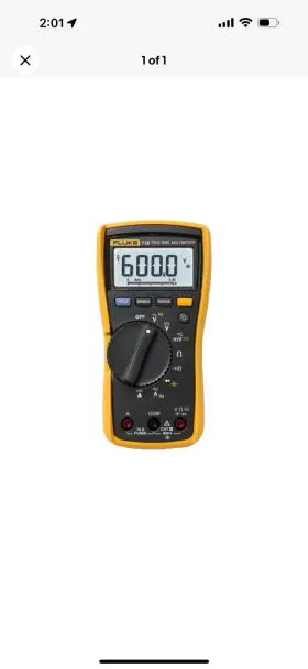 Flk-115 Fluke Compact Multimeter Brand New