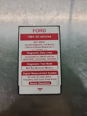 007-00501 Ford Rotunda Ngs Card 1984-93 Version 2.0