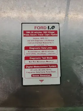 9800-521 Ford Rotunda Ngs Card 84-92 1993 Villager Probe Escort Festiva