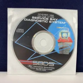 Fcs-12361-8sbds Ford Rotunda Service Bay Diagnostic System Sbds Cd Nov 1998 101298