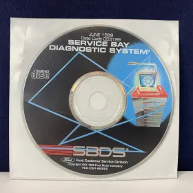 Fcs-12361-99sbds Ford Rotunda Service Bay Diagnostic System Sbds Cd June 1999 1053199