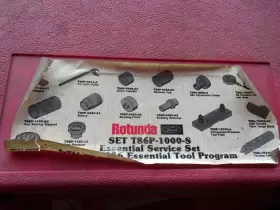 T86p-1000-s Ford Rotunda Otc Tool Incomplete Case 8 Piece Set