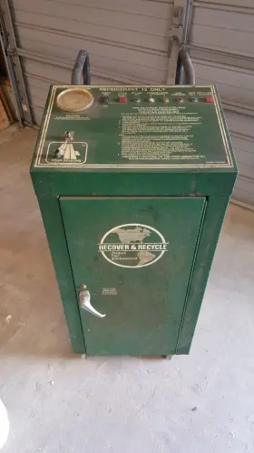 59900 Four Seasons R-12 R12 Automotive Freon Recyling Machine With Extra Tank
