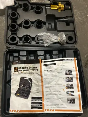 X004ci4jgd Four Uncles 16 Piece Coolant Pressure Tester Kit