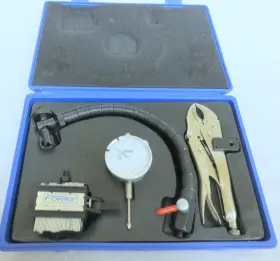 52-520-700-0 Fowler Flexible Arm Magnetic Base With Dial Indicator Kit 52-520-700 Nice Shape