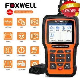 Foxwell 655421685017 Full Systems Obdii Scanner Car Diagnostic Tool Abs Epb Sas Oil Bms Fit For Bmw