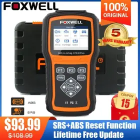 Nt630plus Foxwell 655421697324 Automotive Abs Srs Reset Scanner Obdii Code Reader Diagnostic Scan Tools
