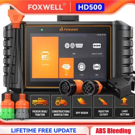 Hd500 Foxwell Heavy Duty Truck Diesel Scanner Diagnostic Tool Speed Limit Adjustment