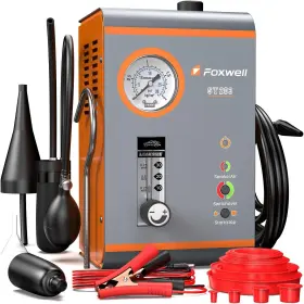 Foxwell St203 Car Evap Smoke Machine Vacuum Pipe Leakage Tester Tool Leak Detector Kit