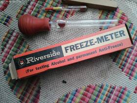 Freezemeter 61-6031 Vintage Wards Riverside Freeze-meter Auto Anti-freeze Coolant Tester Nos
