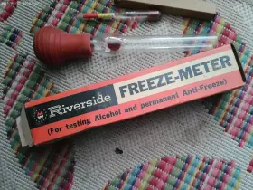 61-6031 Freezemeter Vintage Wards Riverside Freeze-meter Auto Anti-freeze Coolant Tester Nos