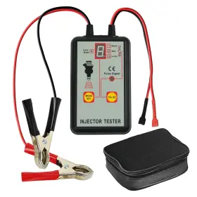 Gain Express 600316560108 Automotive Fuel Injector Tester 12v 4 Pulse Modes Handheld Car Vehicle Pres