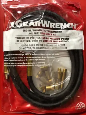 3343d Gear Wrench Gearwrench Engine And Automatic Transmission Oil Pressure Check Kit