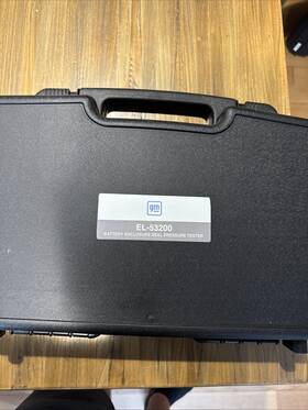 Gm El-53200 Battery Enclosure Seal Pressure Tester