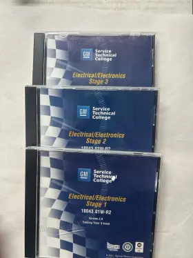 18043.01w-r2 Gmc Gm Service Technical College- 3 Part Cd Set