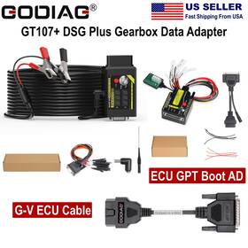 Godiag A01se161-b So676 Sf404 Gt107 Dsg Plus Adapter With E-cu Gpt Boot Ad G-v Cable For Multi-prog