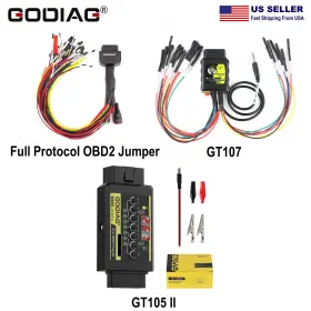 A01se161-c Godiag Sf347 Gt105 Ii Gt107 Dsg Gearbox Read/write Adapter Full Protocol Obd2 Jumper